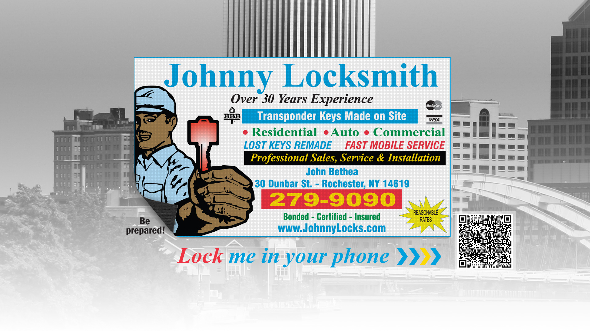 Johnny Locksmith Rochester NY