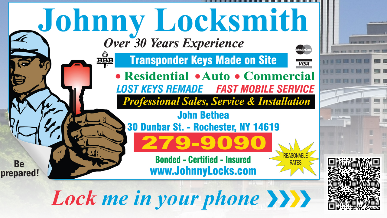 Johnny Locksmith Rochester NY